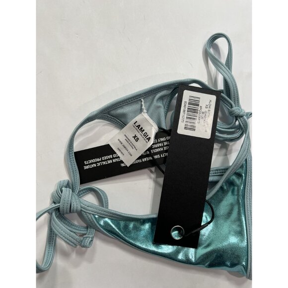 I.AM.GIA Alohi Bikini Bottoms in Blue - Picture 5 of 5